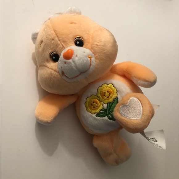 CARE BEARS FRIEND ORANGE 8 INCH CARE BEAR FROM EARLY 2000’S - Picture 5 of 13